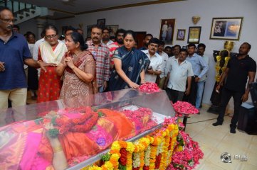Celebrities Pay Homage to Vijaya Nirmala Garu